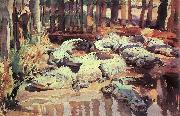 John Singer Sargent Muddy Alligators oil on canvas